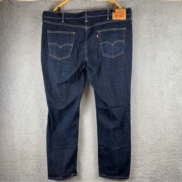 Levi's 541 Jeans Mens 46x32 (44x32) Blue Athletic Taper Fit Big & Tall Cowboy - Picture 3 of 12